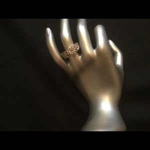 Women’s Custom Design Moissanite &Diamond Ring 7.5